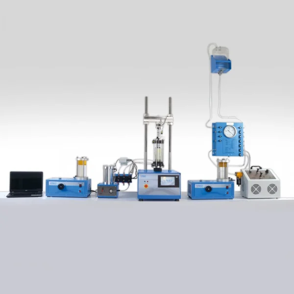 Triaxial UU-CU-CD testting System
